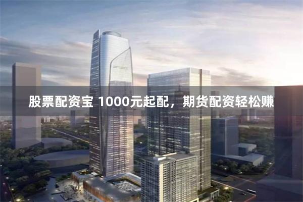 股票配资宝 1000元起配，期货配资轻松赚